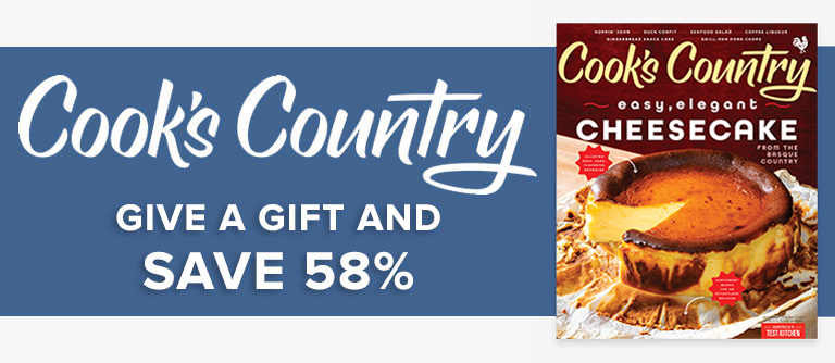 Cook's Country Magazine