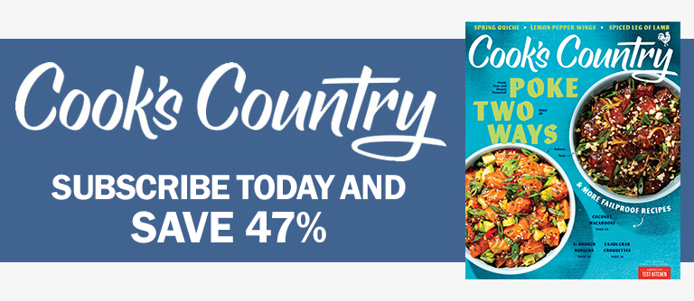 Cook's Country Magazine